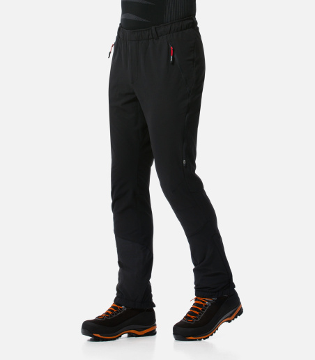 Pantalon ski de randonnée léger et chaud version jambes courtes