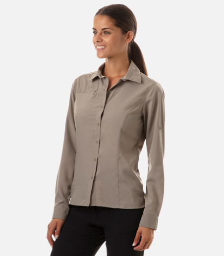 Chemise manches longues en tissus anti-moustiques