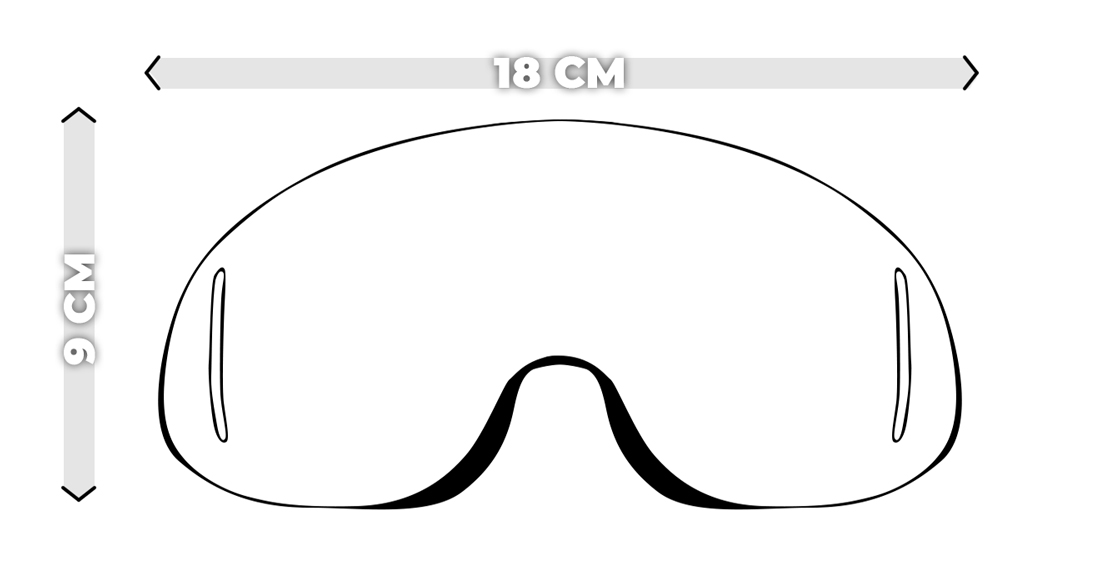 Masque de ski écran CAT 3 - CimAlp