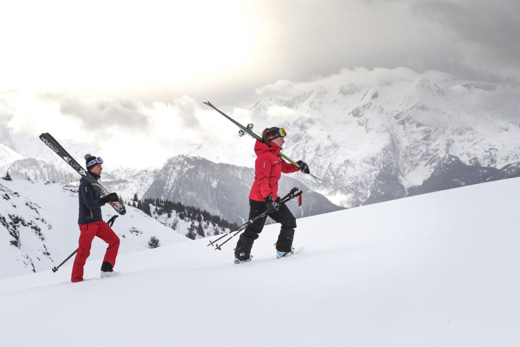 S'habiller pour faire du ski de randonnée : la phase de montée